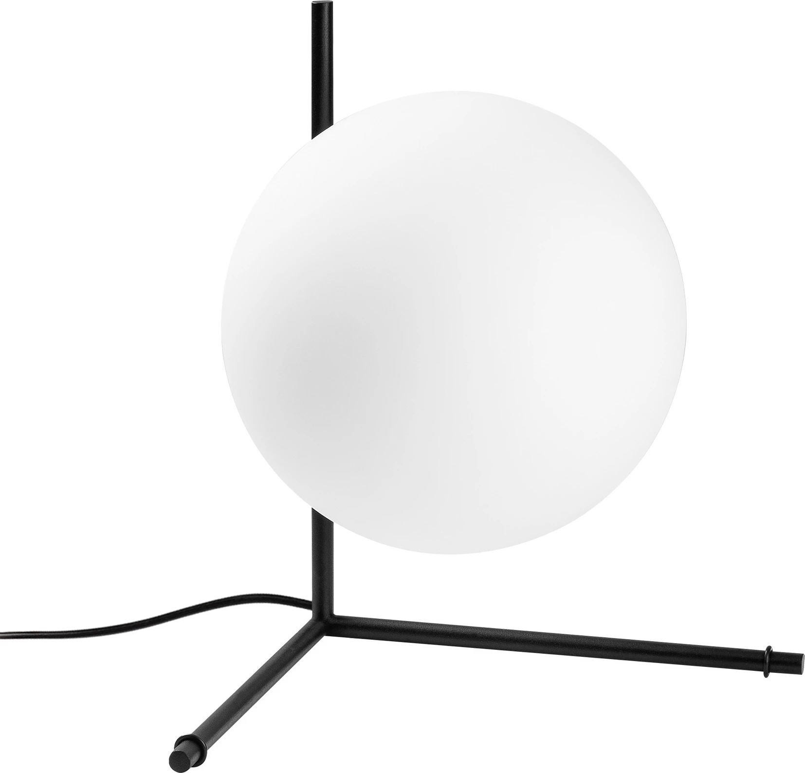 Llambë tavoline Opviq, Luminar - 14170, ngjyrë e zezë