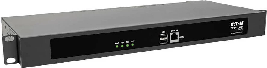Server konzole serike Eaton Tripp Lite Series 16-Port, 1U Rack/Desktop, 4GB Flash, Dual GbE, 2x USB, i zi