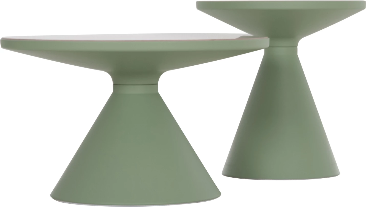 Set prej 2 tavolinash kafeje Lynx