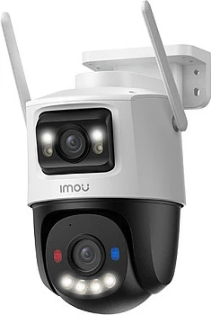 Kamerë sigurie IP Imou Cruiser Dual 2 Pro, 2x4MP, Wi‑Fi 6, PTZ 360°, IP65, e bardhë