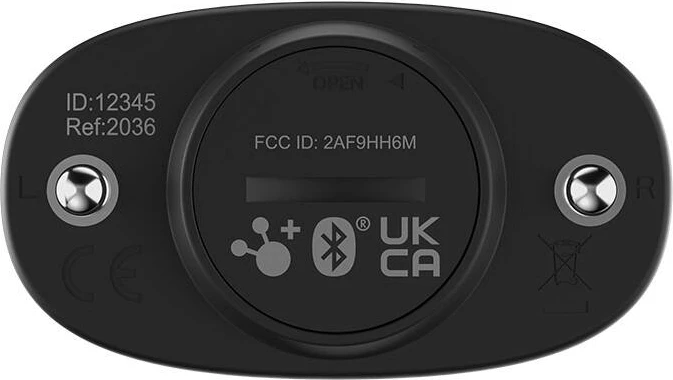 Sensor zemre Coospo H6 për kraharor, Bluetooth & ANT+, i zi