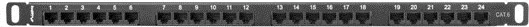 Panel patch Lanberg PPU6-0024-B, 0.5U