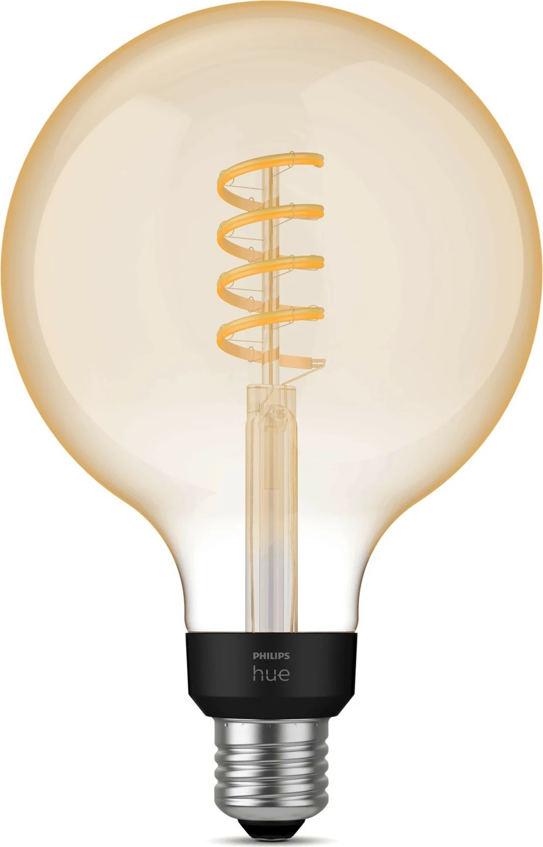 Llambë smart Philips Hue G125 E27, Bluetooth/Zigbee, LED, Dritë e ftohtë, Dritë e ngrohtë