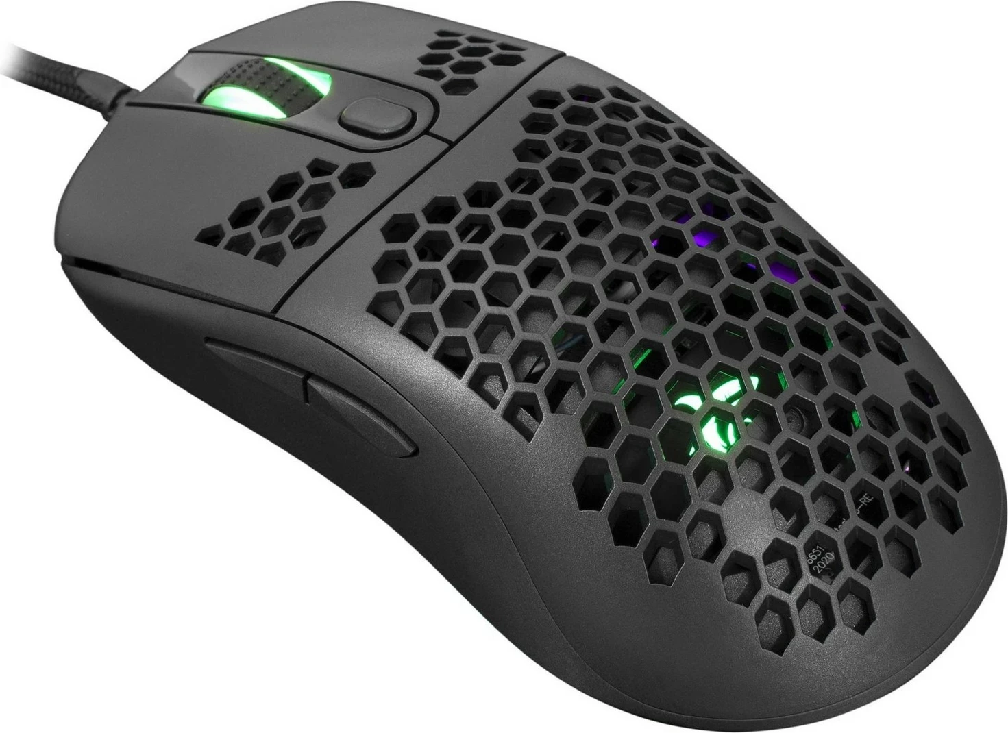 Maus gaming White Shark Galahad GM-5007, RGB, 7200 DPI, i zi