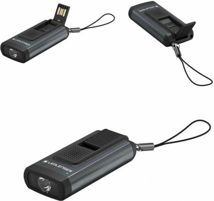 Dritë për çelësa Ledlenser, gri