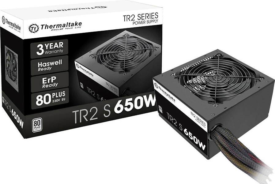 Furnizues rryme Thermaltake TR2 S 650W, 80 PLUS, Non-Modular, ventilator 120mm, i zi