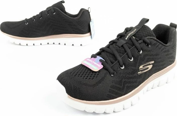 Atlete për femra Skechers, të zeza [Madhësia: 37]