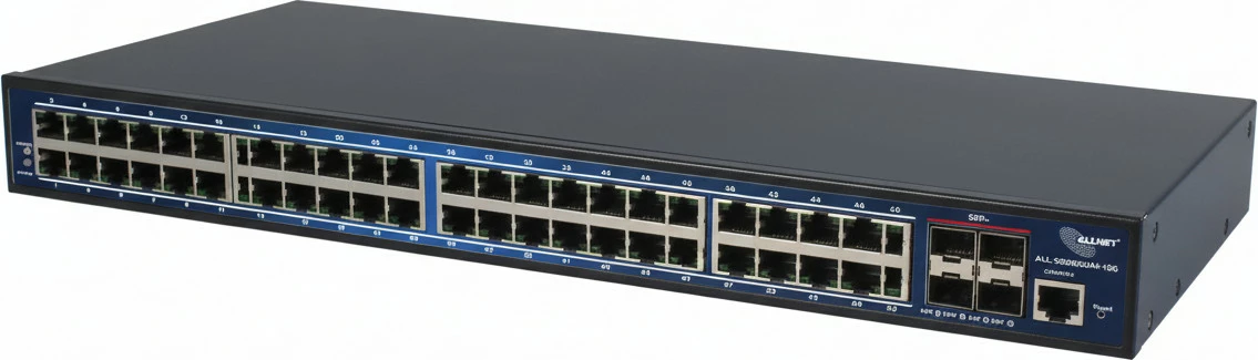 Switch rrjeti ALLNET ALL-SG8652M-10G, 48+4 porta, rack 1U, i zi