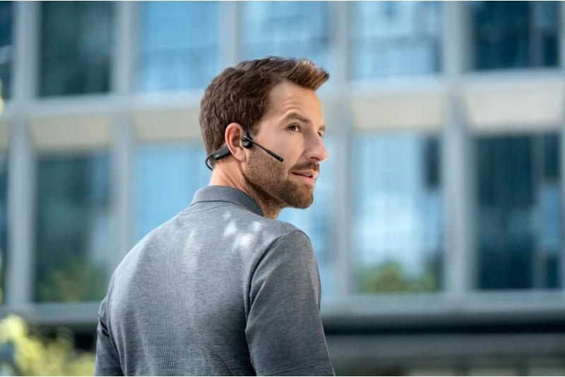 Kufje bone conduction Shokz, të zeza
