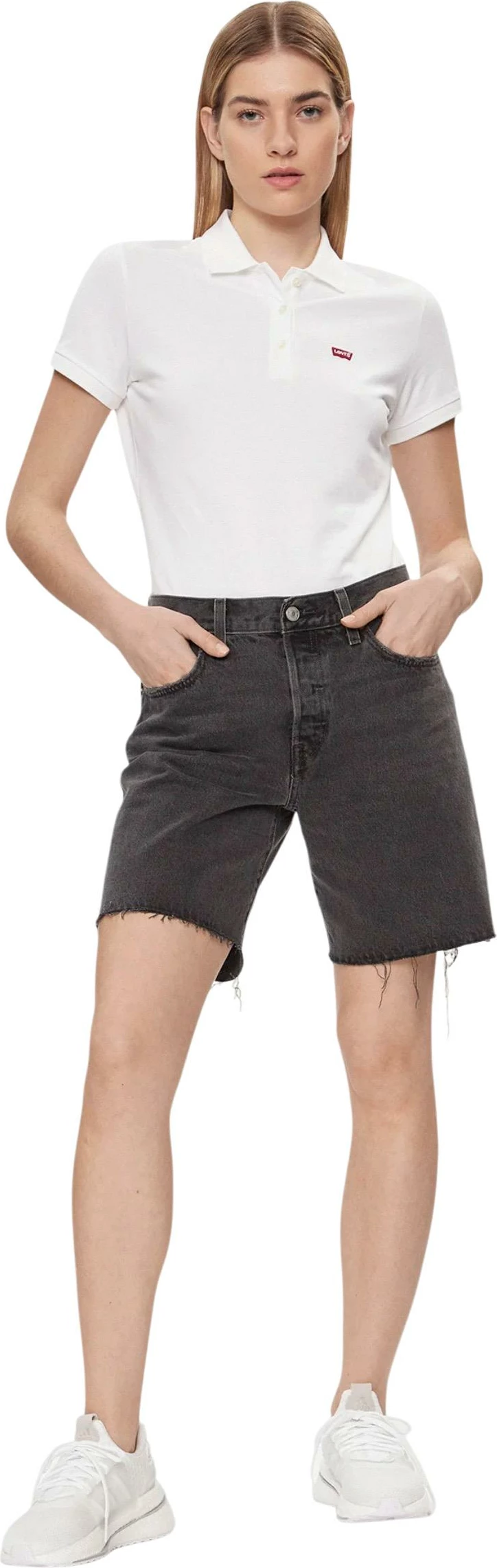 Maicë polo për femra Levi's HM POLO 52599-0000, e bardhë [Madhësia: M]