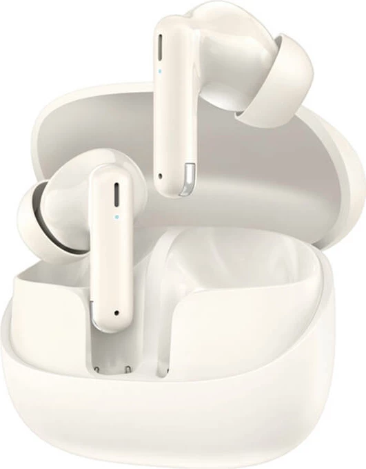 Kufje wireless Foneng BL138, Bluetooth 5.3, me kasë karikimi, Bezhë