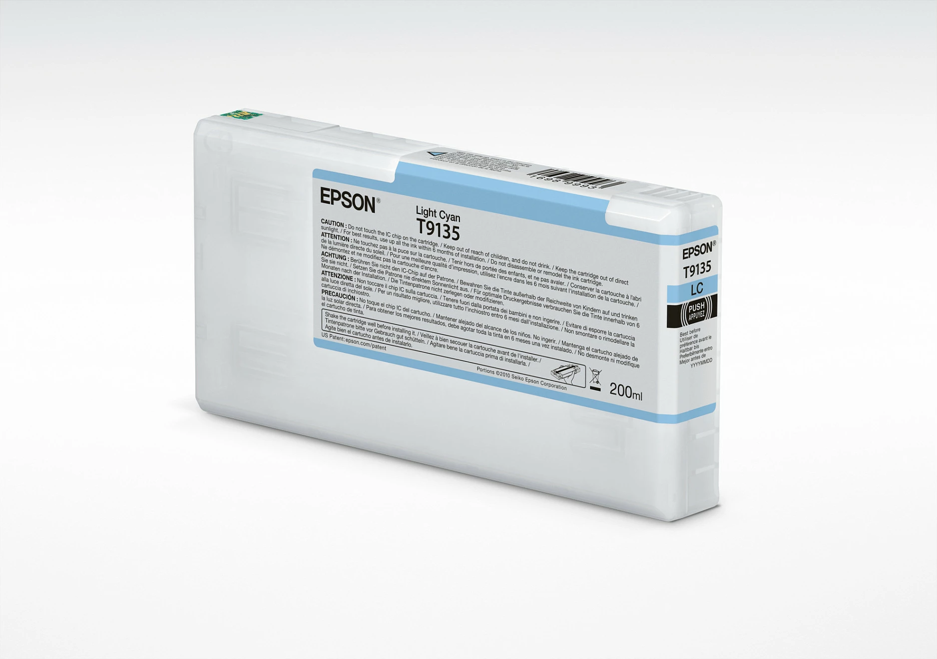 Kartrixhe boje Epson T9135 (C13T913500), 200 ml, pigment, Light Cyan