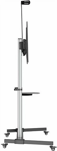 Karrocë për TV EQUIP 650631, mbajtëse dyshemeje me rrota, 60"-100", VESA 1000x600, 100 kg, e zezë
