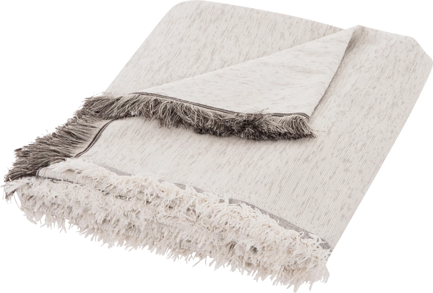 Mbulesë divani me franja DREAMTOPIA FH12161.01 ngjyrë ecru 245x170cm 2