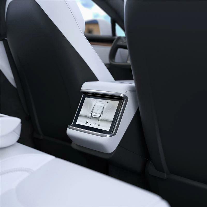 Mbrojtës ekrani xhami Spigen Glas.tR Slim për Tesla Model X 2022 / Model S 2021, Transparent