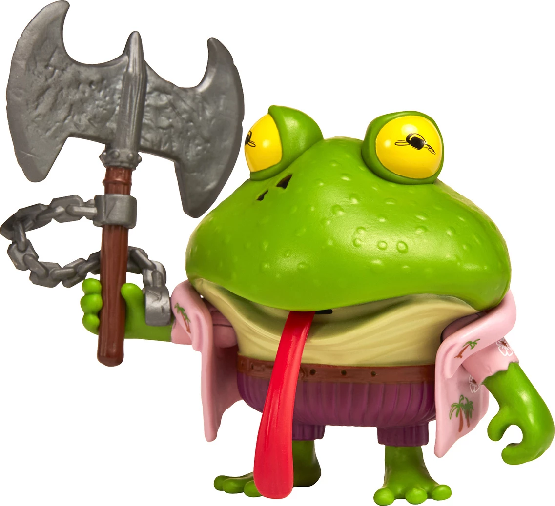 Teenage Mutant Ninja Turtles Mutant Mayhem Genghis Frog Figure