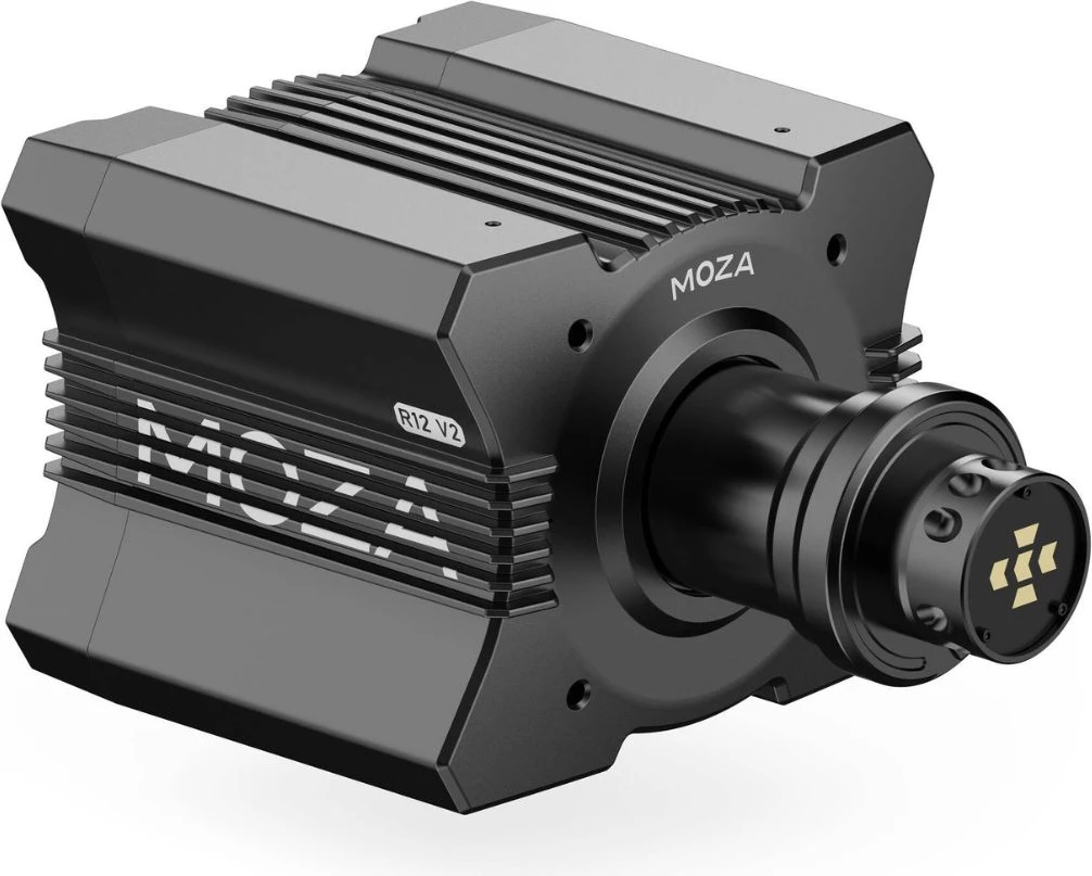 bazë timoni Direct Drive, Moza Racing, R12 V2 RS081, e zezë