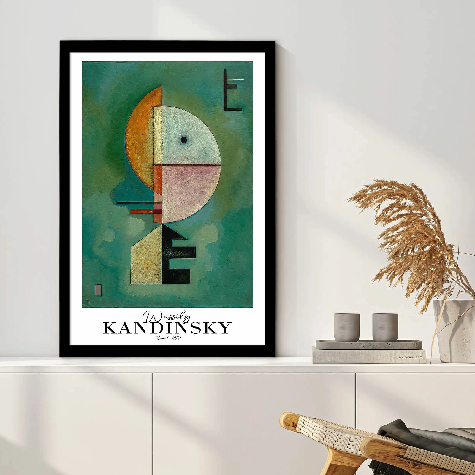 Pikturë dekorative me kornizë, Wallity, 4262SYHKANDINSKY-024