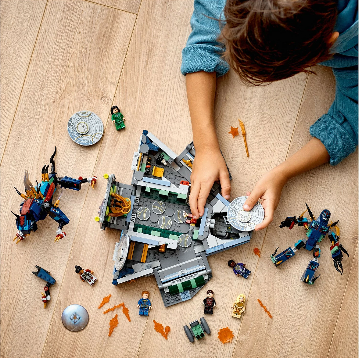 Set ndërtimi LEGO Marvel Avengers Rise of the Domo, 8 vjeç, plastik, 1040 pjesë