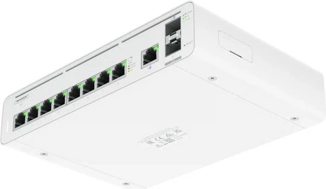 Konsolë Ubiquiti UISP, e bardhë, 1U, metal