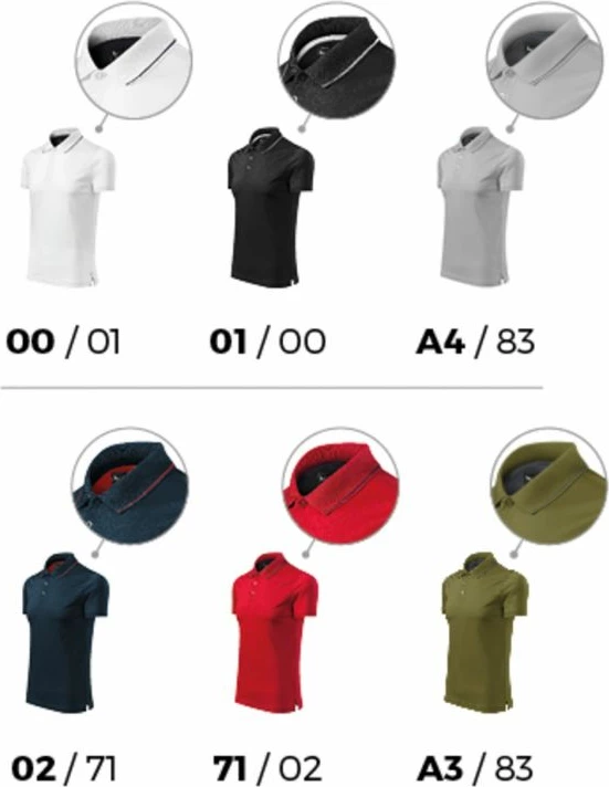 Fanellë polo për meshkuj Malfini, e kuqe