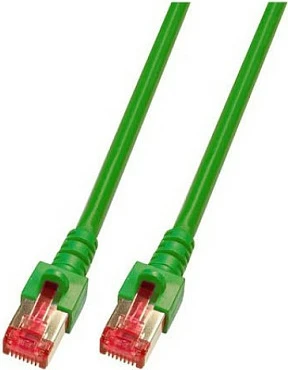Kabllo rrjeti EFB Elektronik K5514.0,15, Cat6 S/FTP, 0.15 m, RJ45-RJ45, 5 Gbit/s, e gjelbër