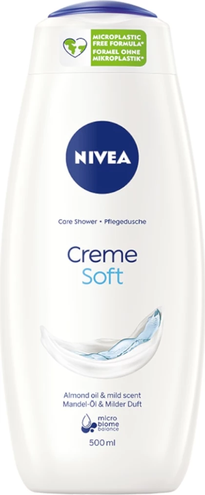 Xhel për dush Nivea Creme Soft Care për femra 500ml