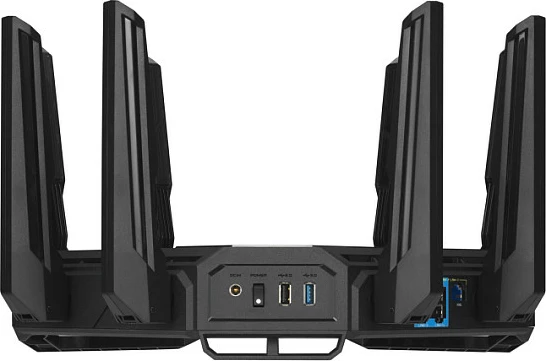 Router gaming ASUS ROG Rapture GT-BE98, Wi‑Fi 7 Quad‑Band, 2x 10GbE, 6 porte LAN, i zi