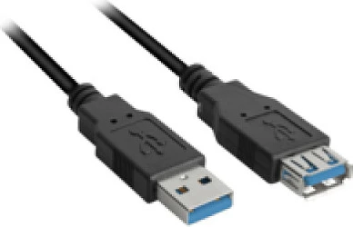 Kabllo zgjatëse USB 3.0 Sharkoon, 3 m, e zezë