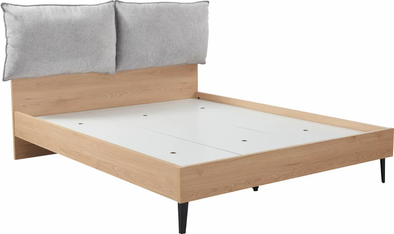 Krevat Neon për dyshek 160x200cm, natyral, 167x207x105cm