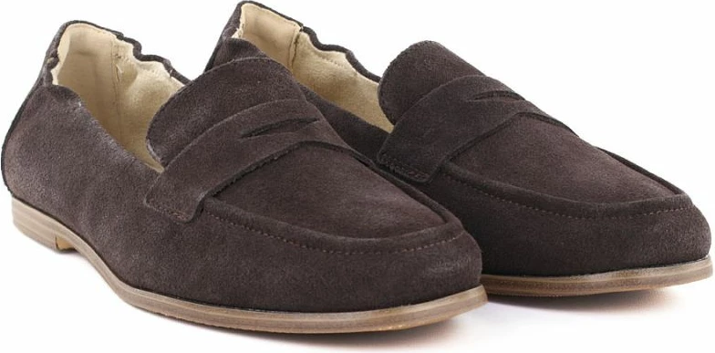 Mokasina femra Vinceza 18122, kafe