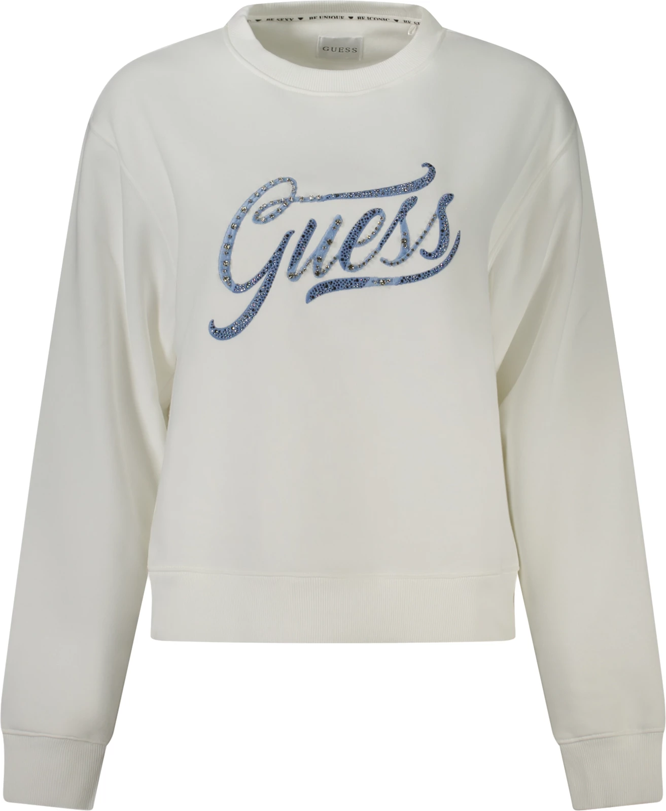 Duks femra GUESS JEANS, të bardhë