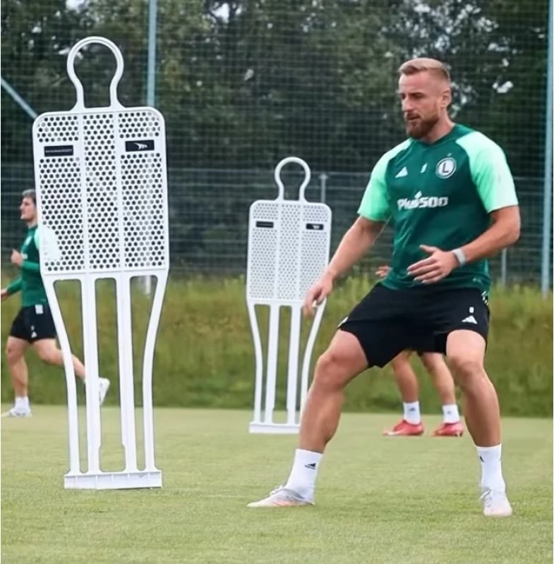 Mur futbolli Yakima PRO 180cm, portokalli