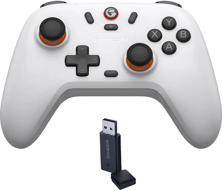 Gamepad GameSir T4n Lite wireless, i bardhë