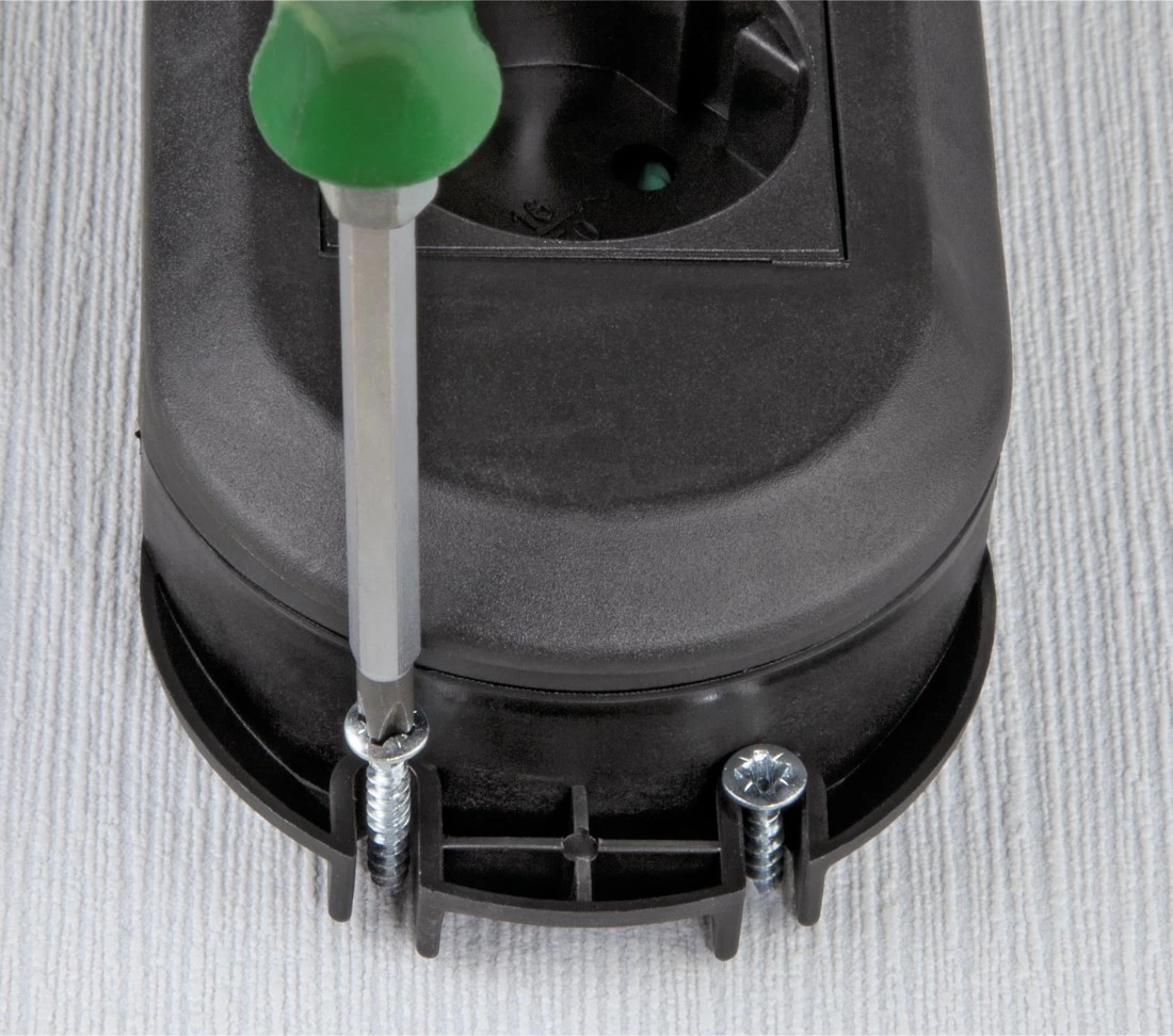 Kabllo vazhduese Hama "Color", 6 priza, 1.5 m, zezë, 223037