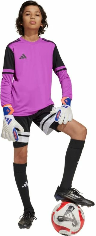 Fanellë portieri për fëmijë adidas, vjollcë