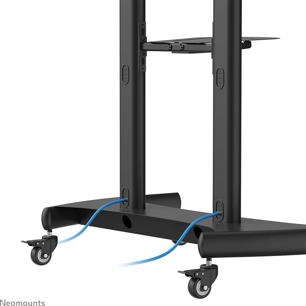 Karrocë TV Neomounts PLASMA-M1950E, për ekrane 60-100 inç, rregullim lartësie, ngjyrë e zezë