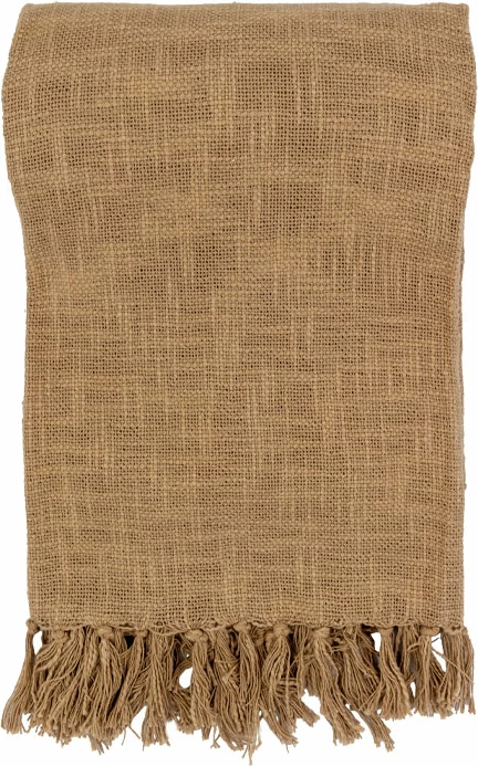 Batanije dekorative NIHAL, pëlhurë, kafe, 180x240cm