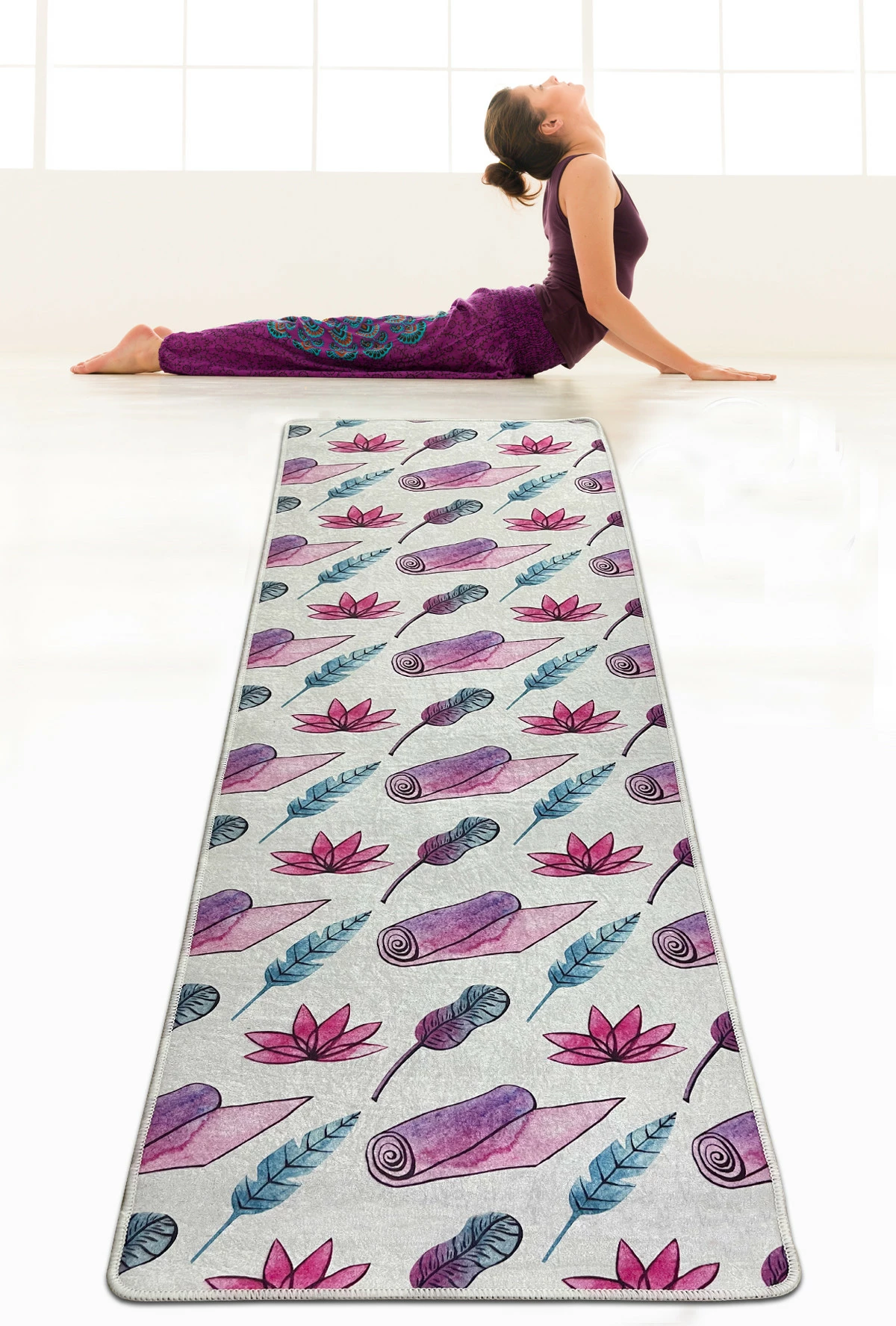 Qilim yoga Vital And Vivid, Marich Djt, shumëngjyrësh