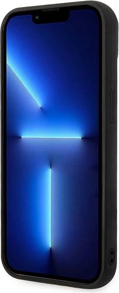 Mbështjellës Karl Lagerfeld KLHCP14MPSQAK për iPhone 14 Plus 6.7", hardcase, i zi