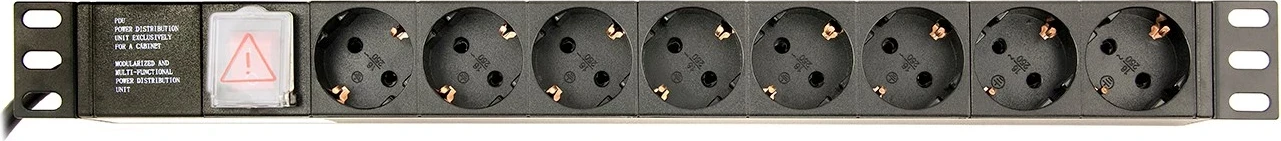 Kabllo vazhduese Gembird EG-PDU-014-C14, 1U, e zezë