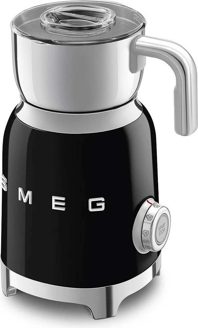 Aparat për shkumë qumështi SMEG MFF11BLEU, 50's Style, i zi