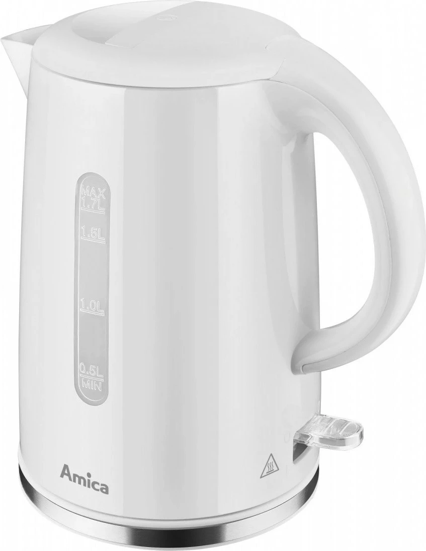 Ibrik elektrik Amica KF 1001, 1.7L, i bardhë