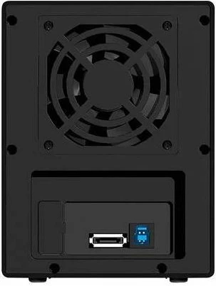 Kasë eksternale për 4x 3.5" HDD SATA ICYBOX IB-3640SU3, USB 3.0/eSATA, JBOD, e zezë