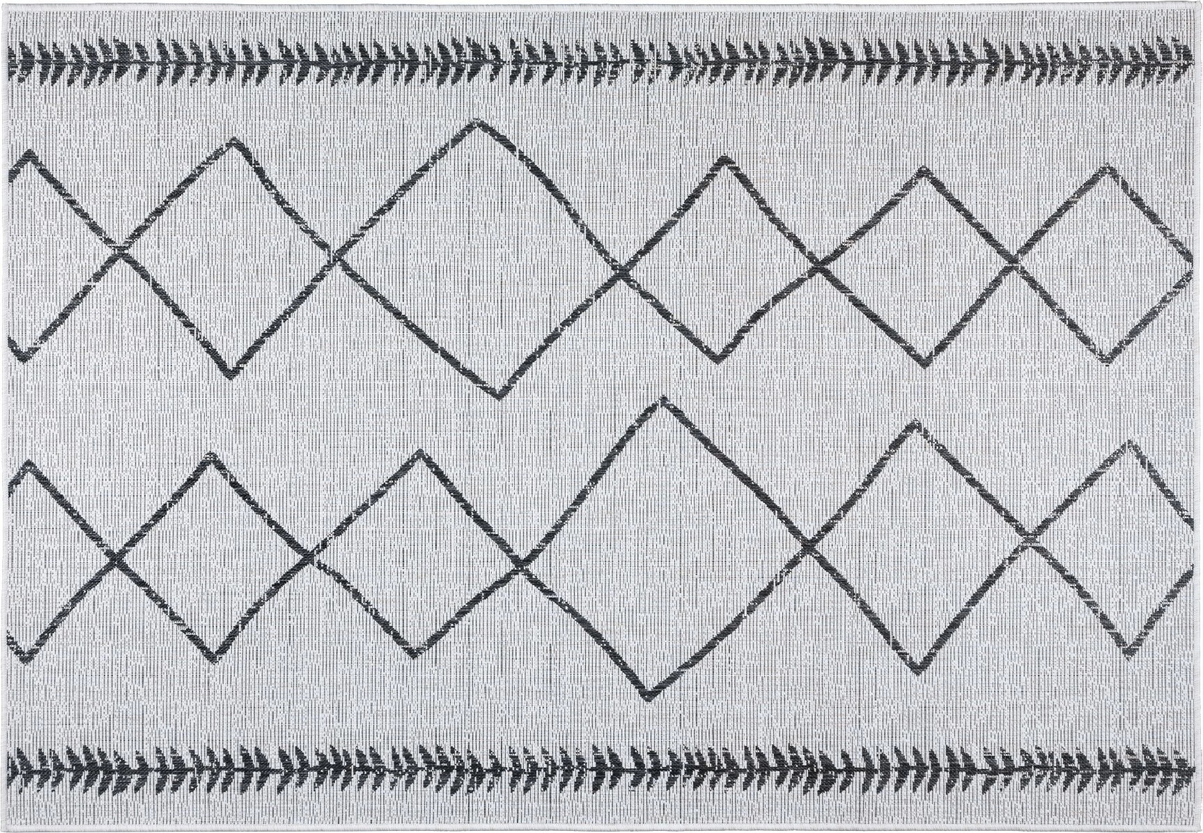 Qilim (160x230) Conceptum Hypnose, 22563A Fresco - e zezë, e bardhë