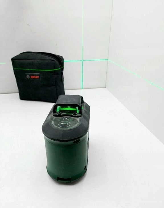 Laser nivelues Bosch UniversalLevel 360, rreze 24 m, set me tripod TT150UNI, gjelbër/zi