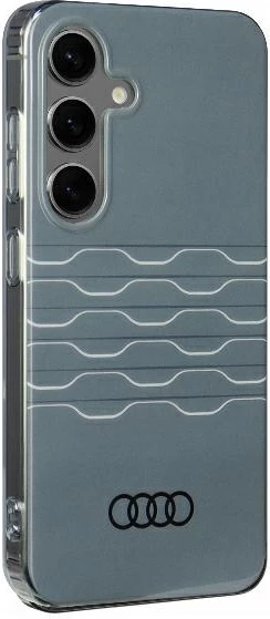 Mbështjellës Audi IML Geometric Pattern për Samsung Galaxy S24, hardcase, gri