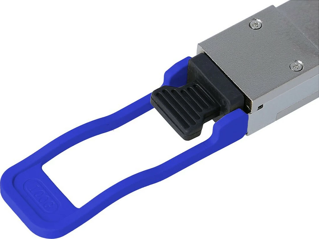 Modul transceiver rrjeti BlueOptics Q28-100G-LR4-BO, QSFP28, 100Gbps, LR4 1310nm, 10km, kaltër