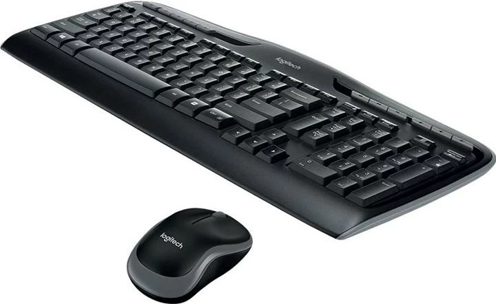 Set tastierë dhe maus wireless Logitech MK330 (920-008533), layout gjerman (DE), multimedia keys, e zezë