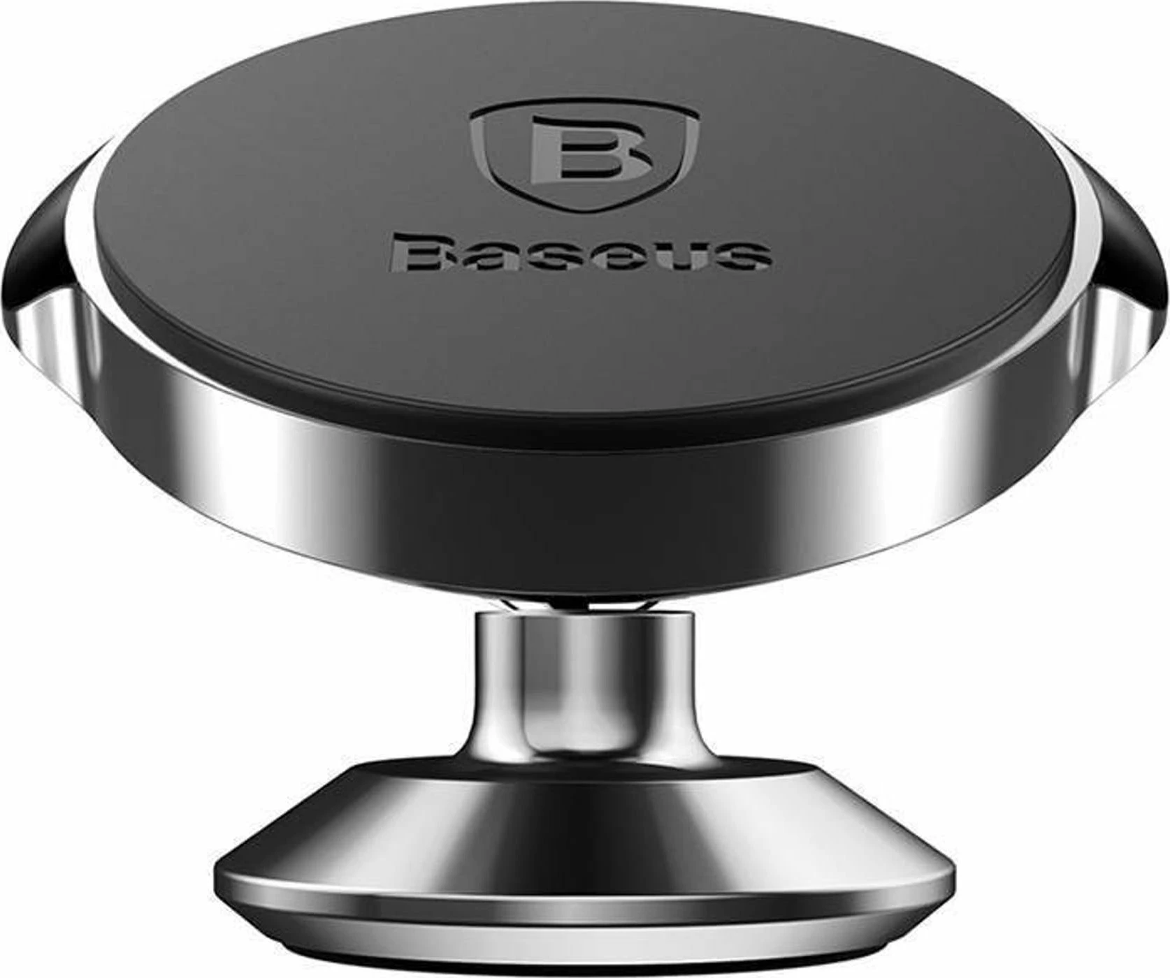 Mbajtës magnetik për celular Baseus Small Ears, rrotullim 360°, montim në kroskot, i zi